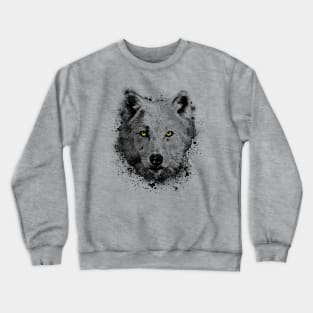 Wolf Animal Wildlife Forest Nature Hunt Adventure Graphic Crewneck Sweatshirt